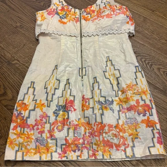 Free People The Big Bang Metallic Aztec Dress - Picture 8 of 11